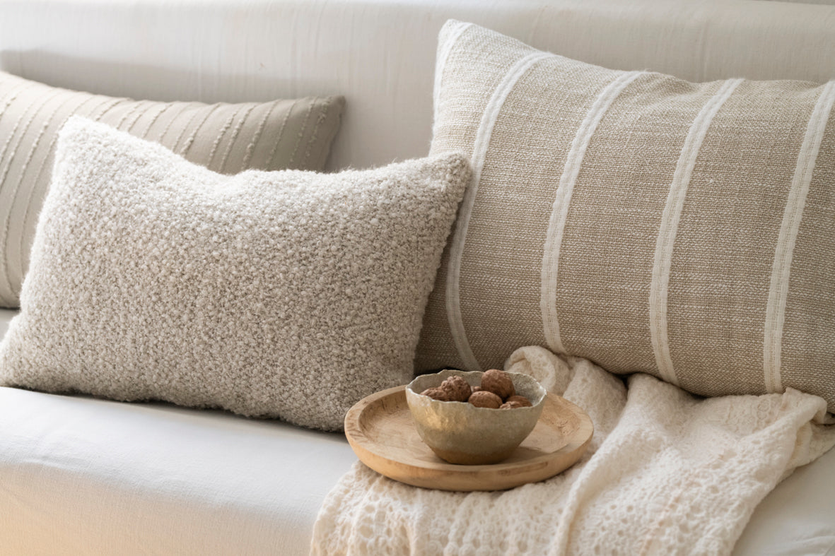 Cojín Artesano Lana Borreguito Crudo - Main Image