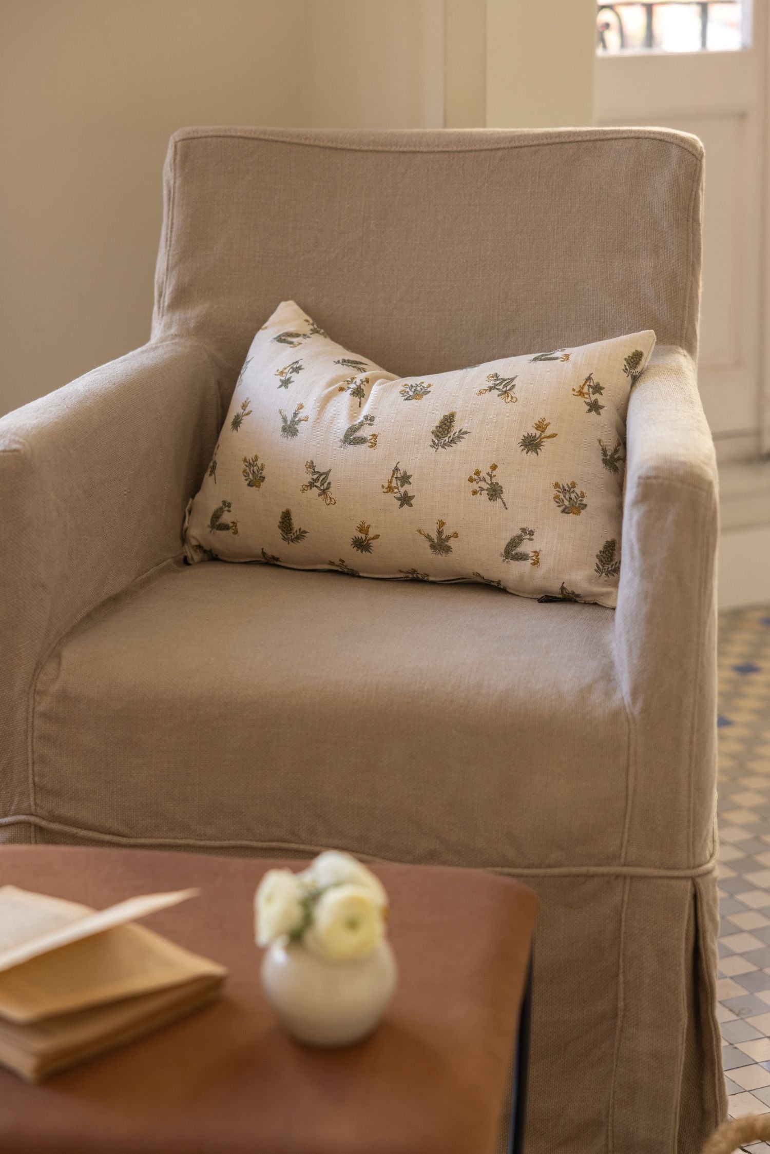 Butaca Artesana Lino Tierra