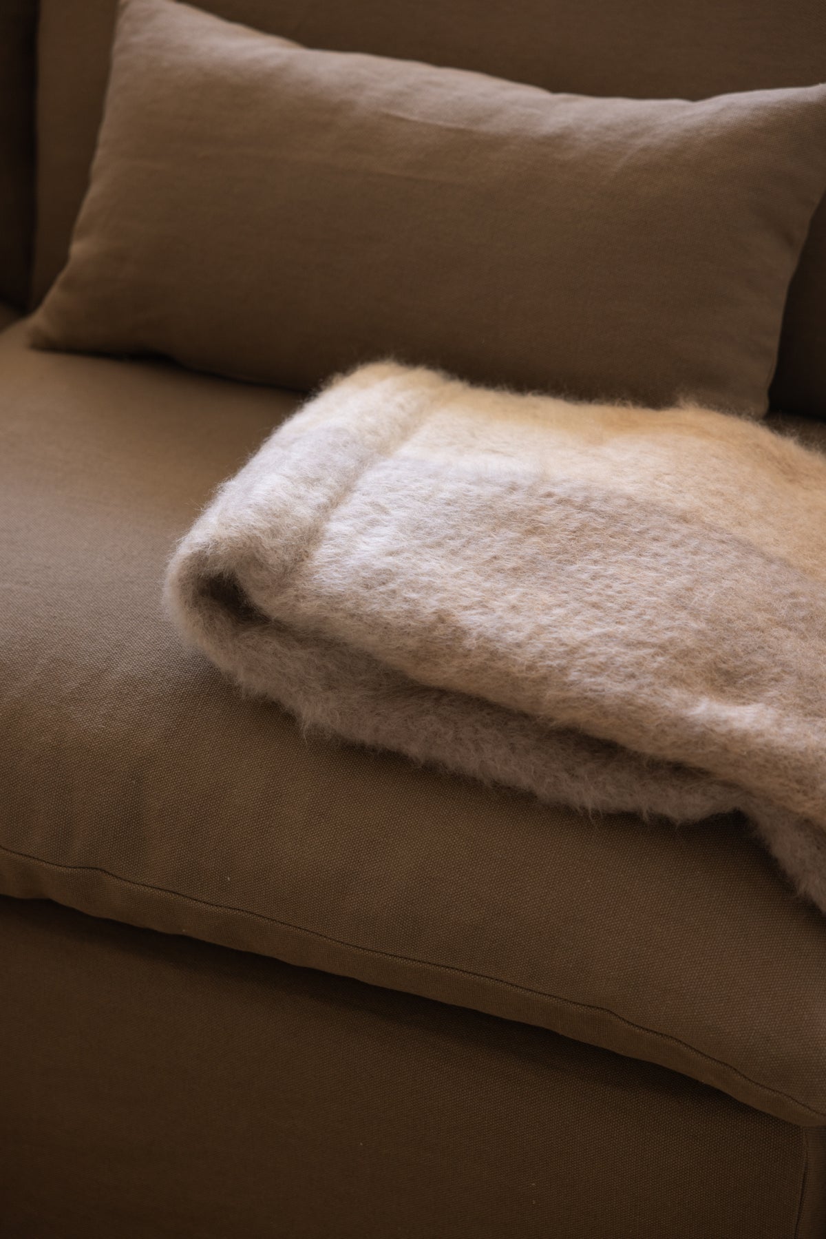 Manta Vichy Mohair