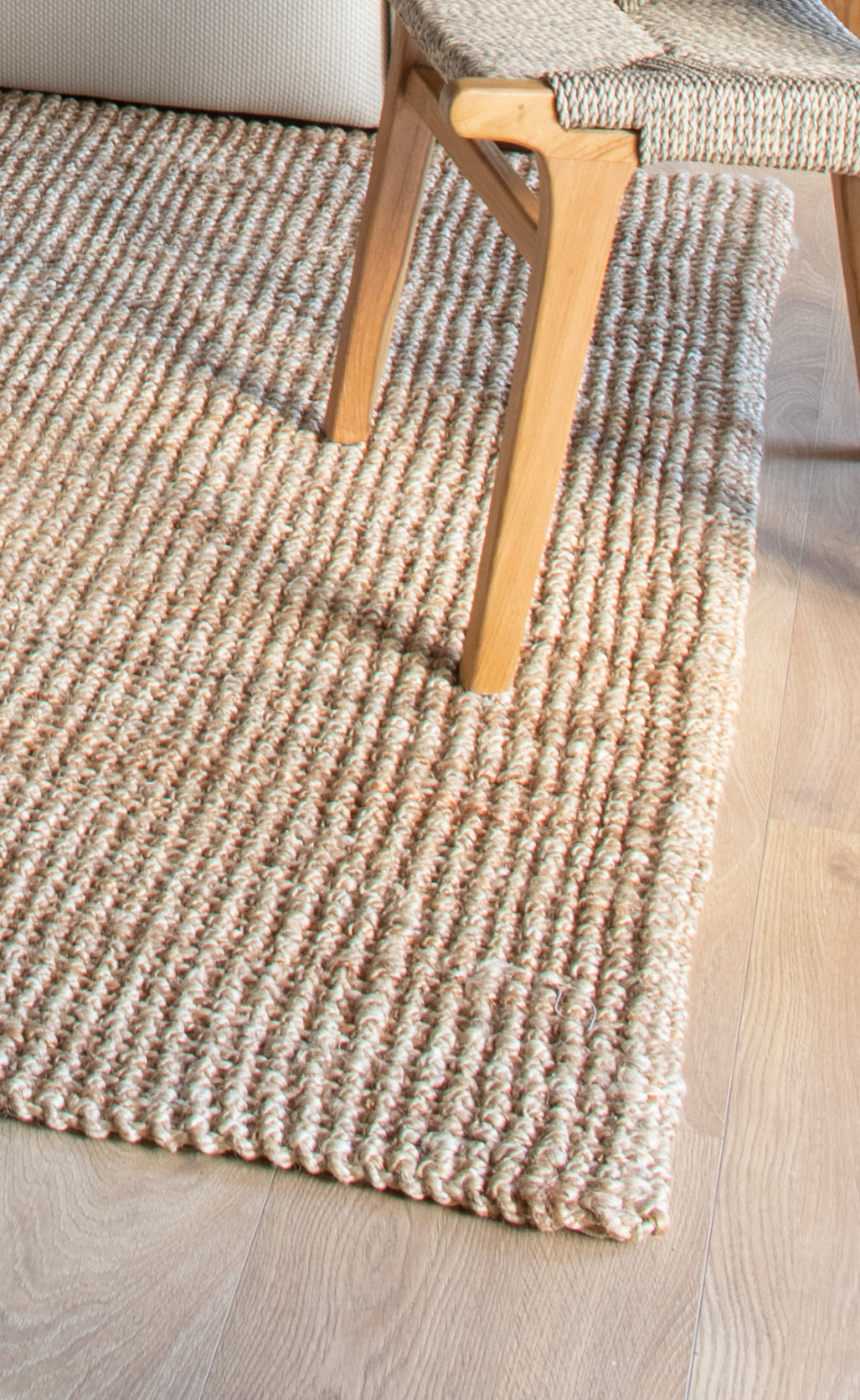 Alfombra Artesana Salón  Yute