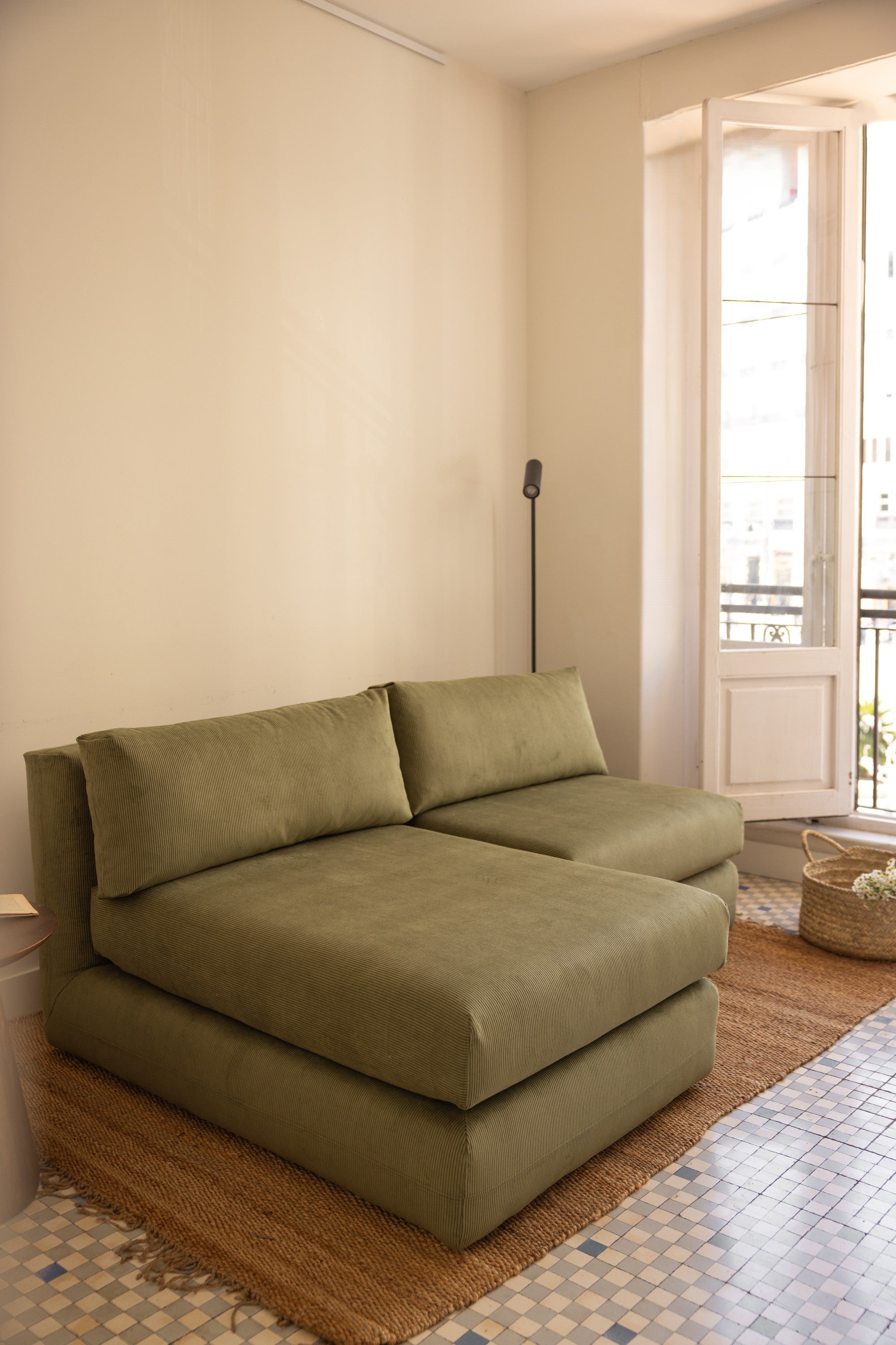 Chaise Artesana Verde Oliva