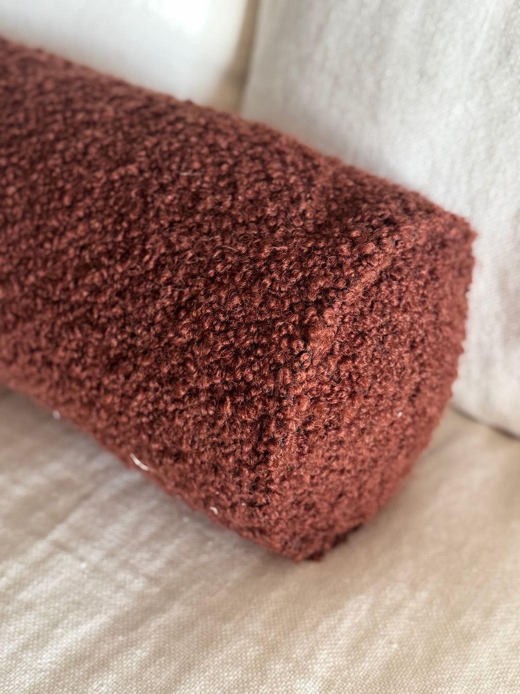 Rodillo Bouclé Rojizo | NUEVO