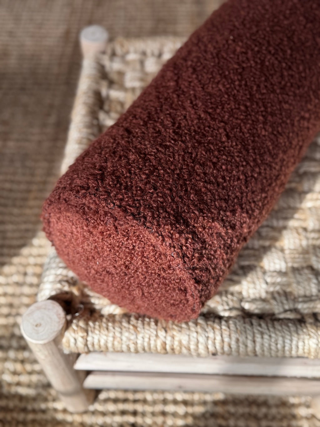 Rodillo Bouclé Rojizo | NUEVO