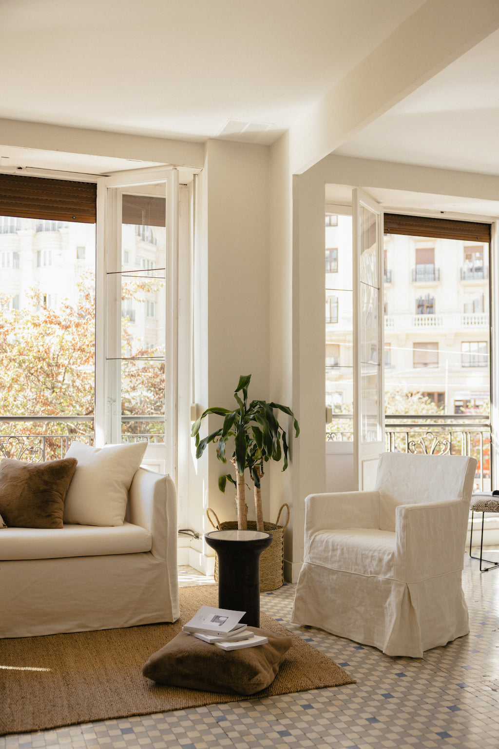 Sillón Artesano con Funda de Lino